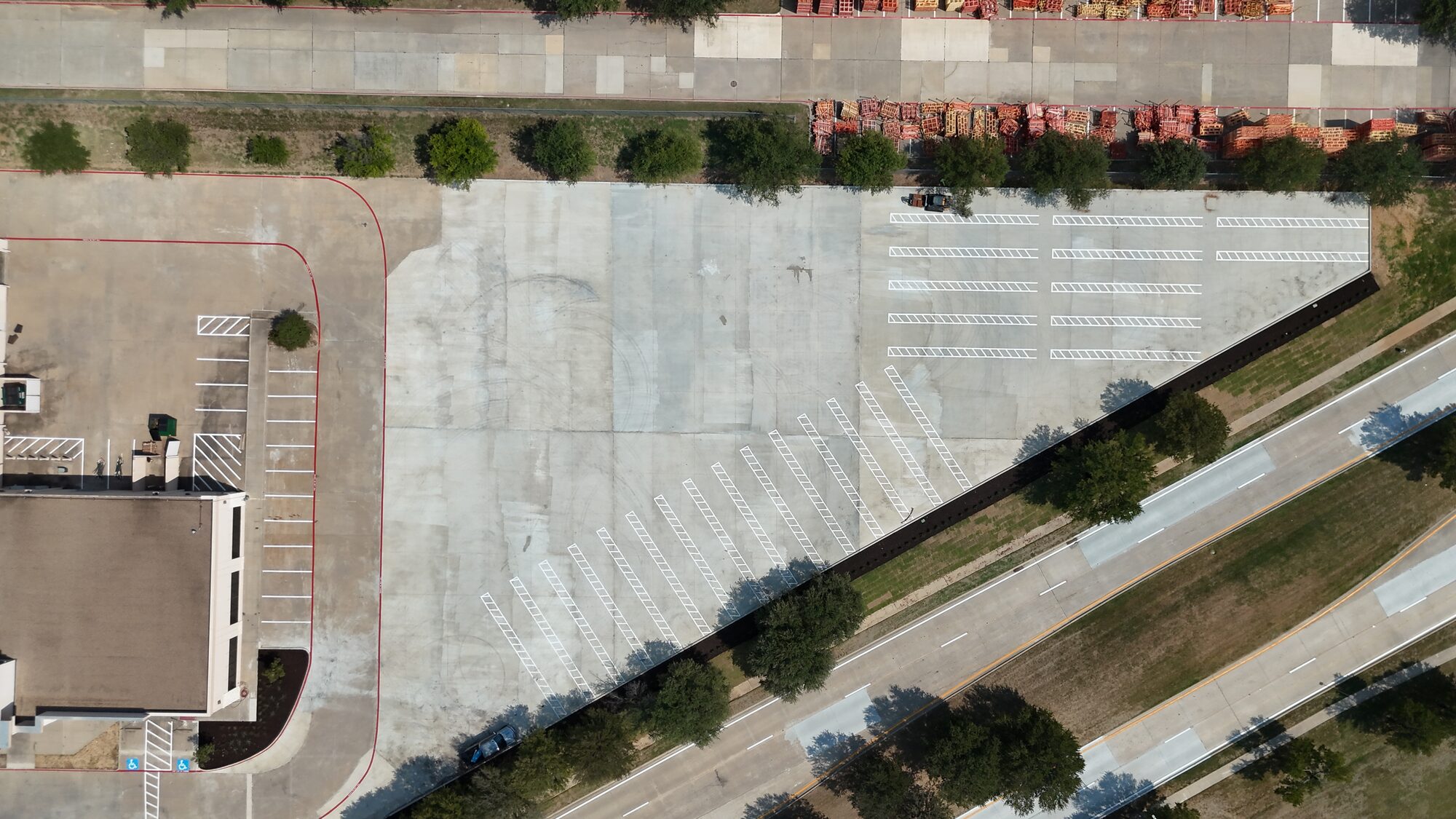 JITC 99,000 SF workshop and third-place development — site overview, TX