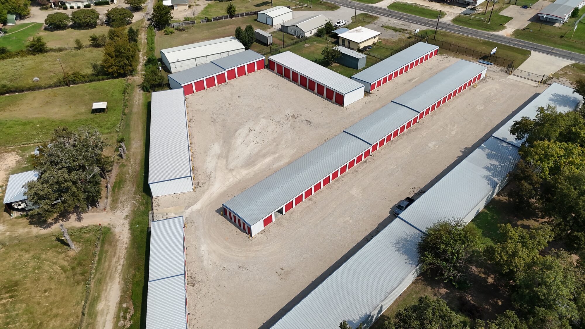 Cedar Creek Lake 43,000 SF storage facility — ground-up general contracting, TX